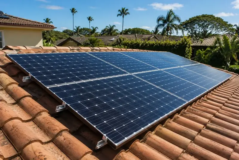 Installation de panneaux solaires à Lacroix-Falgarde
